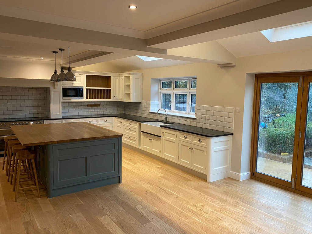 single storey rear extension and structural alterations for an open plan kitchen diner4